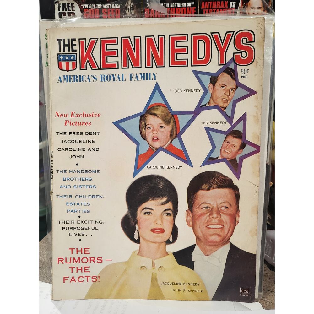 The Kennedys: America's Royal Family #1 Magazine (1962) Exclusive Photos EX